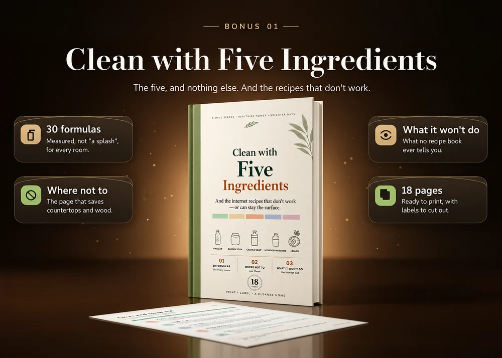 Clean with 5 Ingredients